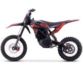 Motocross électrique CRZ - IRON R - 6000W 60V36Ah - 14"/17" - Rouge