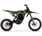Motocross électrique CRZ - IRON R - 6000W 60V36Ah - 14"/17" - Vert