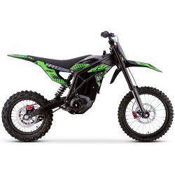 Motocross elettrica CRZ -IRON R - 6000W 60V36Ah - 14"/17" - Verde