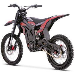 Motocross elettrica CRZ - IRON PRO - 6000w 60V36AH - Rosso