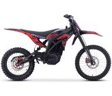 Motocross électrique CRZ - IRON PRO - 6500W 60V36Ah - Rouge
