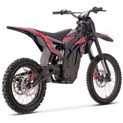 Motocross électrique CRZ - IRON PRO - 6500W 60V36Ah - Rouge