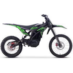 Motocross elettrica CRZ - IRON PRO - 6000w 60V36AH - Verde