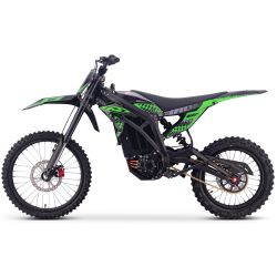 Motocross elettrica CRZ - IRON PRO - 6000w 60V36AH - Verde