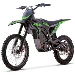 Motocross électrique CRZ - IRON PRO - 6500W 60V36Ah - Vert