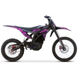 Motocross elettrica CRZ - IRON PRO - 6000w 60V36AH - Viola