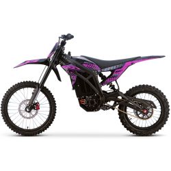 Motocross électrique CRZ - IRON PRO - 6500W 60V36Ah - Violet