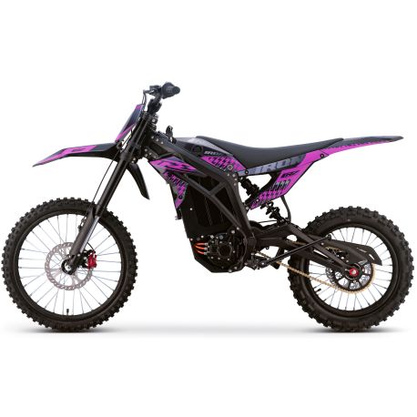 Motocross électrique CRZ - IRON PRO - 6500W 60V36Ah - Violet