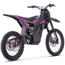 Motocross électrique CRZ - IRON PRO - 6500W 60V36Ah - Violet