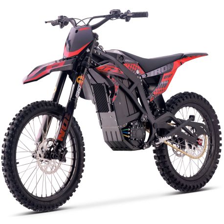 Motocross électrique CRZ - IRON Elite - 7000W 60V40Ah - Rouge