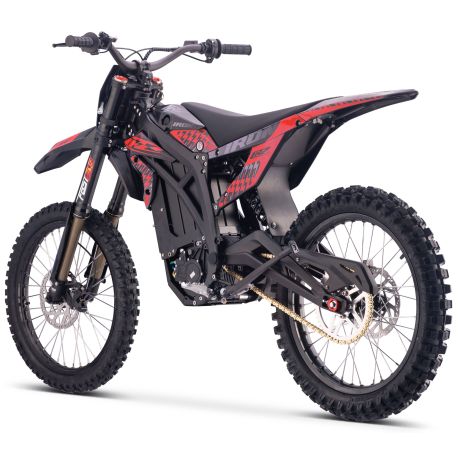 Motocross électrique CRZ - IRON Elite - 7000W 60V40Ah - Rouge