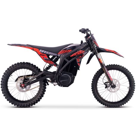 Motocross elettrica - CRZ IRON - 7000w 60V40AH - Rosso