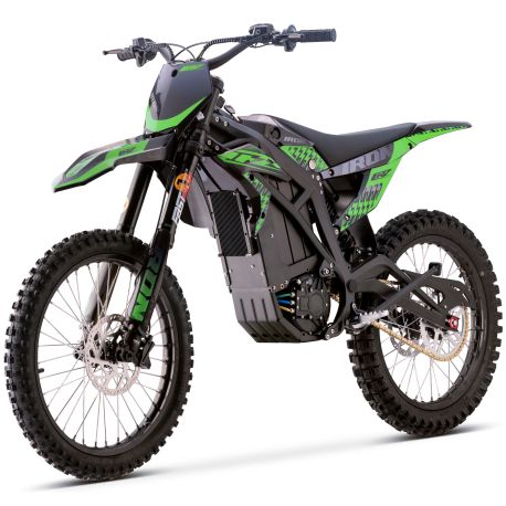 Motocross électrique CRZ - IRON Elite - 7000W 60V40Ah - Vert