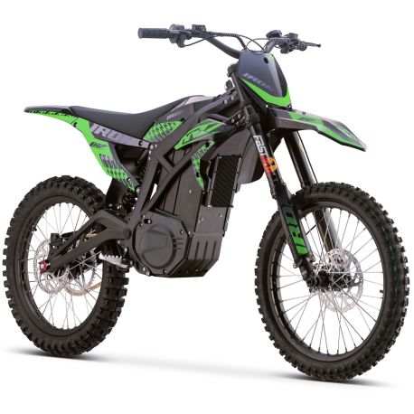 Motocross électrique CRZ - IRON Elite - 7000W 60V40Ah - Vert