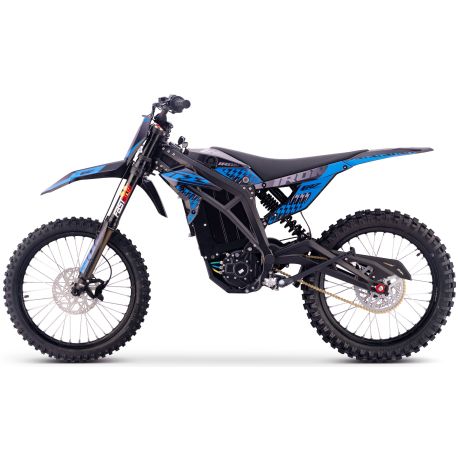 Motocross électrique CRZ - IRON Elite - 7000W 60V40Ah - Bleu