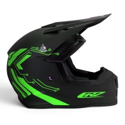 Casque Cross Enfant CRZ - Vert