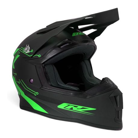 Casque Cross Enfant CRZ - Vert