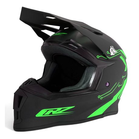 Casque Cross Enfant CRZ - Vert