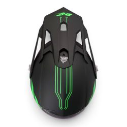 Off Road Kid Helmet CRZ - Green