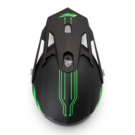 Casque Cross Enfant CRZ - Vert