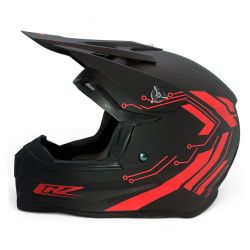 Casque Cross Enfant CRZ - Rouge