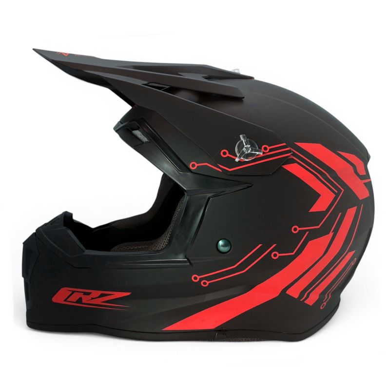 Casque Cross Enfant CRZ - Rouge