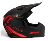 Casque Cross Enfant CRZ - Rouge