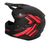 Casque Cross Enfant CRZ - Rouge