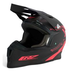 Casque Cross Enfant CRZ - Rouge