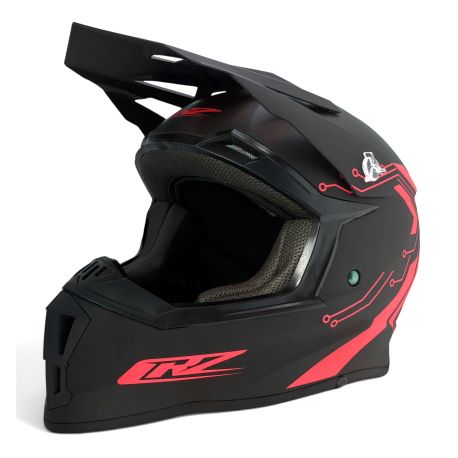 Casque Cross Enfant CRZ - Rouge