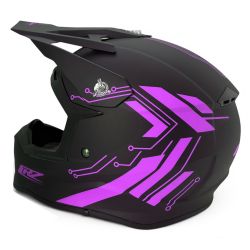 Casque Cross Enfant CRZ - Rose