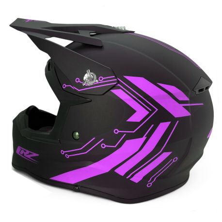 Casque Cross Enfant CRZ - Rose