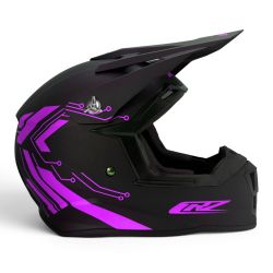 Casque Cross Enfant CRZ - Rose