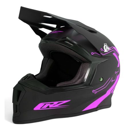 Casque Cross Enfant CRZ - Rose