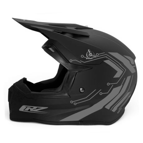 Casque Cross Enfant CRZ - Noir