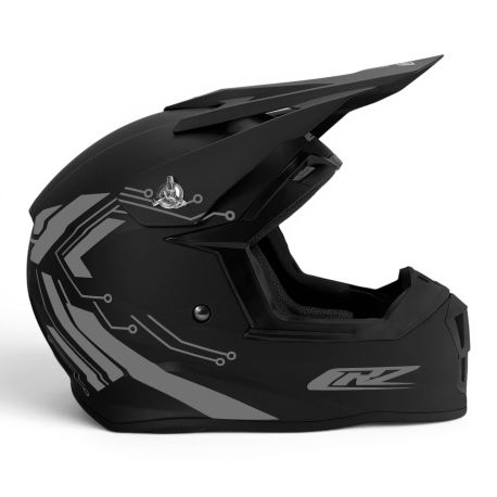 Casque Cross Enfant CRZ - Noir