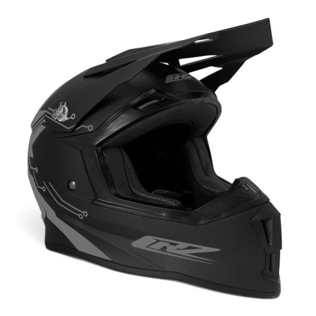 Casque Cross Enfant CRZ - Noir