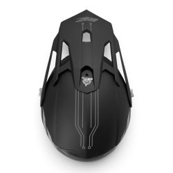 Casque Cross Enfant CRZ - Noir