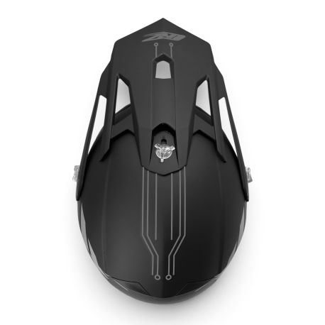 Casque Cross Enfant CRZ - Noir