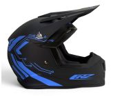 Casque Cross Enfant CRZ - Bleu