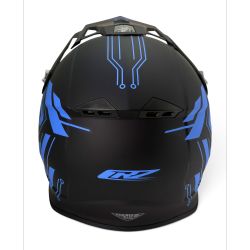 Casque Cross Enfant CRZ - Bleu