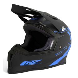 Casque Cross Enfant CRZ - Bleu