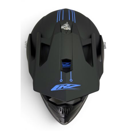 Casque Cross Enfant CRZ - Bleu