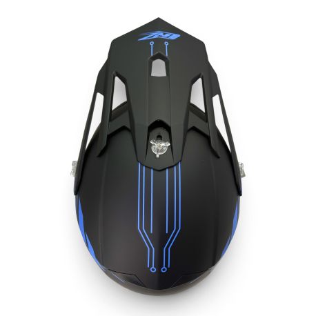 Casque Cross Enfant CRZ - Bleu