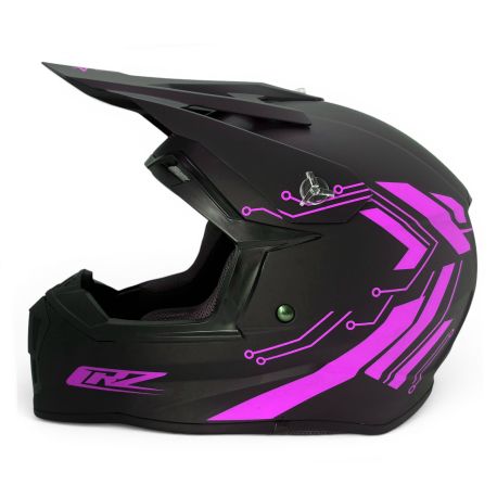 Casque Cross Enfant CRZ - Rose