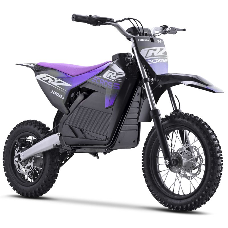 Pit Bike elettrica - CRZ 1000W 36V - E-Cross 10"/12" - Rosso