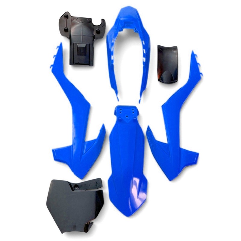Kit plastique complet - KTM-M - Bleu