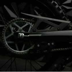 Motocross elettrica omologata - Arctic Leopard Clouded XEPRO S