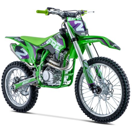 Motocross CRZ ERZ - 250cc ELITE 4T - 18"/21" - Verde
