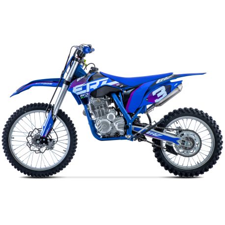 Motocross CRZ ERZ - 300cc ELITE 4T - 18"/21" - Bleu